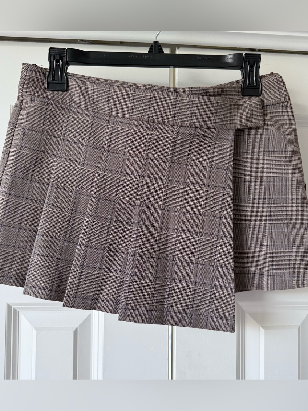 🔥 THE Viral Zara Asymmetric Plaid Check Skort